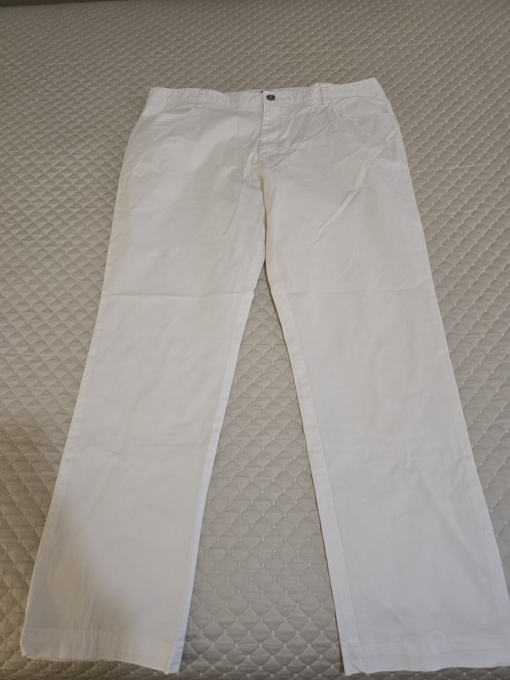 40W/32L - Calvin Klein White Men's Chino Pants